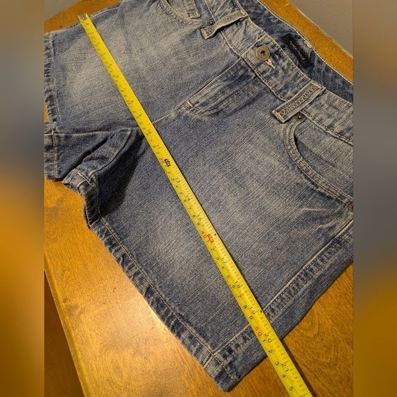 VINTAGE Y2K Tommy Hilfiger Denim Jean Shorts Size 4 - Picture 9 of 12